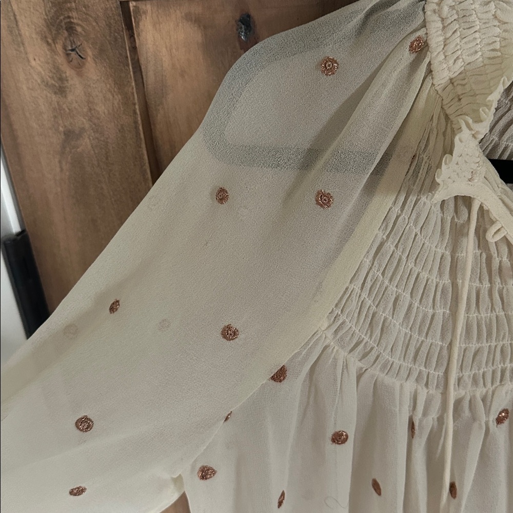 Free people ready to run sheer blouse - Picture 7 of 12